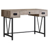 Monarch Specialties I 7414 Computer Desk, Home Office, Laptop, Storage Drawers, 48"l, Work, Metal, Laminate, Beige, Black, Transitional - - Mounts For Less