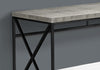 Monarch Specialties I 7451 Computer Desk, Home Office, Laptop, Work, Metal, Laminate, Grey, Black, Contemporary, Modern - - Mounts For Less