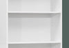 Monarch Specialties I 7470 Bookshelf, Bookcase, 6 Tier, 72"h, Office, Bedroom, Laminate, White, Transitional - - Mounts For Less