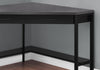 Monarch Specialties I 7503 Computer Desk, Home Office, Corner, Storage Drawers, 42"l, Work, Laptop, Metal, Laminate, Black, Grey, Contemporary, Modern - - Mounts For Less
