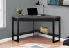 Monarch Specialties I 7503 Computer Desk, Home Office, Corner, Storage Drawers, 42"l, Work, Laptop, Metal, Laminate, Black, Grey, Contemporary, Modern - - Mounts For Less