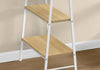 Monarch Specialties I 7529 Computer Desk, Home Office, Laptop, Storage Shelves, 48"l, Work, Metal, Laminate, Natural, White, Contemporary, Modern - - Mounts For Less