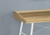 Monarch Specialties I 7534 Computer Desk, Home Office, Laptop, Storage Shelves, 48"l, Work, Metal, Laminate, Natural, White, Contemporary, Modern - - Mounts For Less