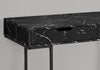 Monarch Specialties I 7552 Computer Desk, Home Office, Laptop, Storage Drawers, 48"l, Work, Metal, Laminate, Black Marble Look, Contemporary, Modern - - Mounts For Less
