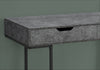 Monarch Specialties I 7559 Computer Desk, Home Office, Laptop, Storage Drawers, 48"l, Work, Metal, Laminate, Grey, Black, Contemporary, Modern - - Mounts For Less