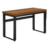 Monarch Specialties I 7675 Computer Desk, Home Office, Standing, Adjustable, 48"l, Work, Laptop, Metal, Laminate, Walnut, Black, Contemporary, Modern - - Mounts For Less