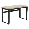 Monarch Specialties I 7679 Computer Desk, Home Office, Standing, Adjustable, 48"l, Work, Laptop, Metal, Laminate, Beige, Black, Contemporary, Modern - - Mounts For Less
