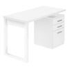 Monarch Specialties I 7690 Computer Desk, Home Office, Laptop, Left, Right Set-up, Storage Drawers, 48"l, Work, Laminate, White, Contemporary, Modern - - Mounts For Less