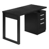 Monarch Specialties I 7691 Computer Desk, Home Office, Laptop, Left, Right Set-up, Storage Drawers, 48"l, Work, Laminate, Black, Contemporary, Modern - - Mounts For Less