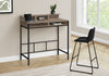 Monarch Specialties I 7702 Computer Desk, Home Office, Standing, Storage Shelves, 48"l, Work, Laptop, Metal, Laminate, Brown, Black, Contemporary, Modern - - Mounts For Less