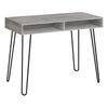 Monarch Specialties I 7773 Computer Desk, Home Office, Laptop, Left, Right Set-up, Storage Drawers, 40"l, Work, Metal, Laminate, Grey, Black, Contemporary, Modern - - Mounts For Less