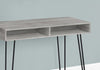 Monarch Specialties I 7773 Computer Desk, Home Office, Laptop, Left, Right Set-up, Storage Drawers, 40"l, Work, Metal, Laminate, Grey, Black, Contemporary, Modern - - Mounts For Less