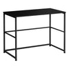 Monarch Specialties I 7776 Computer Desk, Home Office, Laptop, Left, Right Set-up, Storage Drawers, 40"l, Work, Metal, Laminate, Black, Contemporary, Modern - - Mounts For Less