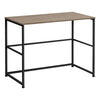 Monarch Specialties I 7777 Computer Desk, Home Office, Laptop, Left, Right Set-up, Storage Drawers, 40"l, Work, Metal, Laminate, Brown, Black, Contemporary, Modern - - Mounts For Less
