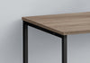 Monarch Specialties I 7777 Computer Desk, Home Office, Laptop, Left, Right Set-up, Storage Drawers, 40"l, Work, Metal, Laminate, Brown, Black, Contemporary, Modern - - Mounts For Less