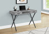 Monarch Specialties I 7792 Computer Desk, Home Office, Laptop, Left, Right Set-up, Storage Drawers, 42"l, Work, Metal, Laminate, Grey, Black, Contemporary, Modern - - Mounts For Less