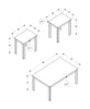 Monarch Specialties I 7862P Table Set, 3pcs Set, Coffee, End, Side, Accent, Living Room, Laminate, Walnut, Transitional - - Mounts For Less