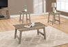 Monarch Specialties I 7931P Table Set, 3pcs Set, Coffee, End, Side, Accent, Living Room, Laminate, Brown, Transitional - - Mounts For Less