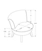 Monarch Specialties I 8155 Juvenile Chair, Accent, Kids, Upholstered, Pu Leather Look, White, Contemporary, Modern - - Mounts For Less