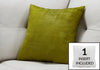 Monarch Specialties I 9244 Pillows, 18 X 18 Square, Insert Included, Decorative Throw, Accent, Sofa, Couch, Bedroom, Polyester, Hypoallergenic, Green, Modern - - Mounts For Less