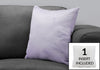 Monarch Specialties I 9324 Pillows, 18 X 18 Square, Insert Included, Decorative Throw, Accent, Sofa, Couch, Bedroom, Polyester, Hypoallergenic, Purple, Modern - - Mounts For Less