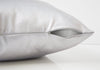 Monarch Specialties I 9337 Pillows, Set Of 2, 18 X 18 Square, Insert Included, Decorative Throw, Accent, Sofa, Couch, Bedroom, Polyester, Hypoallergenic, Grey, Modern - - Mounts For Less