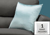 Monarch Specialties I 9340 Pillows, 18 X 18 Square, Insert Included, Decorative Throw, Accent, Sofa, Couch, Bedroom, Polyester, Hypoallergenic, Blue, Modern - - Mounts For Less