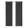 Monarch Specialties I 9804 Curtain Panel, 2pcs Set, 54"w X 95"l, Room Darkening, Grommet, Living Room, Bedroom, Kitchen, Micro Suede, Polyester, Grey, Contemporary, Modern - - Mounts For Less