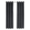 Monarch Specialties I 9823 Curtain Panel, 2pcs Set, 54"w X 84"l, Room Darkening, Grommet, Living Room, Bedroom, Kitchen, Velvet, Polyester, Grey, Contemporary, Modern - - Mounts For Less