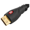 Monster 4Ft. High Speed HDMI Cable with Ethernet, Gold Plated Connector, Black - - Mounts For Less