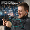 Monster - Mission V1 In-Ear Headphones, Bluetooth 5.0 with Built-in Microphone and Noise Cancelling, Black - - Mounts For Less