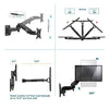 NB Spring TV Wall Mount 1 Articulated Arm For TV 17" To 27" - - Mounts For Less