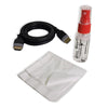Omega HDMI Cable v1.4 3D compatible & Ethernet 1080p 1 Meter / 3.3' + Screen Cleaner & MicroFiber Cloth - - Mounts For Less