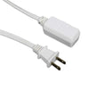 Power Sentry PB01-P36 6 ft 3 Outlet Ungrounded Extension Cord 16 AWG White - - Mounts For Less