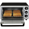 Proctor Silex - 4 Slice Toaster Oven with Baking Plate, Black - - Mounts For Less