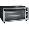Proctor Silex - 4 Slice Toaster Oven with Baking Plate, Black - - Mounts For Less