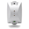 Prologue AS-108W 8" 140W Outdoor-Indoor Speakers Pair 8 Ohms Or 70V With Wall Mounting Brackets White - - Mounts For Less