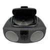 Proscan - BoomBox/Portable CD Player with AM/FM Radio, AUX Input, Black - - Mounts For Less