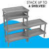 RAKABOT - Storage Shelf for Shoes, Winter Boots and Rain Boots with Water Collection System, Gray - - Mounts For Less