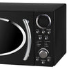 RCA - 0.9 Cubic Foot Microwave, 900 Watts, Retro Style, Black - - Mounts For Less