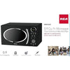 RCA - 0.9 Cubic Foot Microwave, 900 Watts, Retro Style, Black - - Mounts For Less