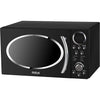 RCA - 0.9 Cubic Foot Microwave, 900 Watts, Retro Style, Black - - Mounts For Less