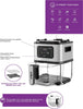 Salton AF2090 Air Fryer, 4.6L Capacity, 10 Preset Functions, Glass Basket, Black - - Mounts For Less