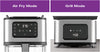 Salton AF2090 Air Fryer, 4.6L Capacity, 10 Preset Functions, Glass Basket, Black - - Mounts For Less