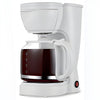 Salton Essentials EFC1774 - 12 Cup Coffee Maker, 900 Watts, White - - Mounts For Less