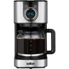 Salton - Programmable Digital Coffee Maker, 10 Cup Capacity, 900 Watts, Stainless Steel - - Mounts For Less