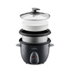 Salton RC2088 Automatic Rice Cooker XL 10 Cups Black - - Mounts For Less
