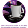 Salton SMW2094BKW - Mug Warmer for Coffee, Tea, Scented Candle or Wax with LED Lighting, Black - - Mounts For Less