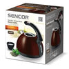 Sencor - Electric Kettle with Temperature Control and LED Display, 1.5L Capacity, 1500W, Metallic Brown - - Mounts For Less