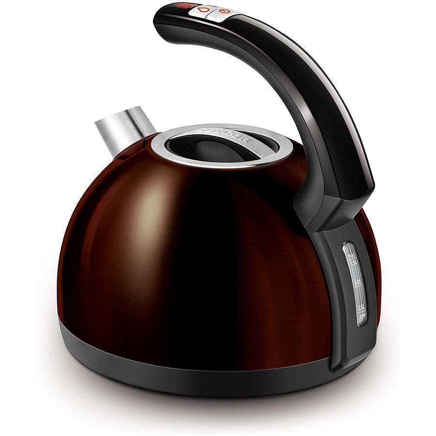Sencor - Electric Kettle with Temperature Control and LED Display, 1.5L Capacity, 1500W, Metallic Brown - - Mounts For Less